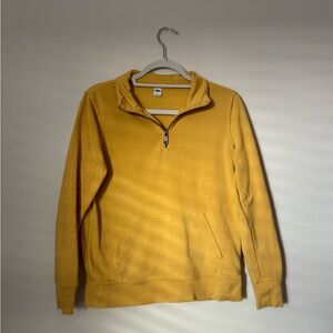 Old Navy Mustard Quarter Zip